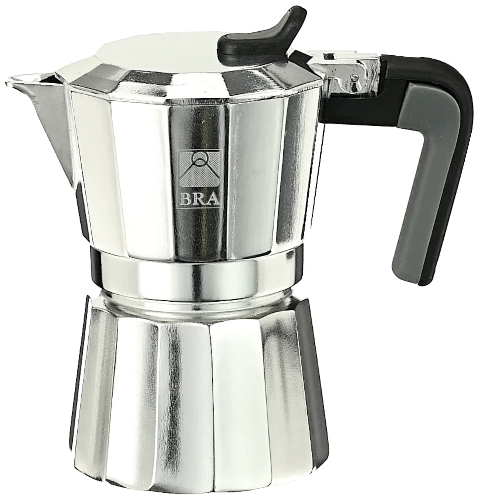 Braisogona De Luxe2 Aluminium 3 Cups Coffee Maker, Braisogona_A170571