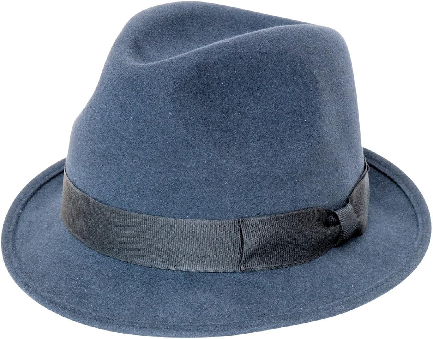 narrow brim felt hat