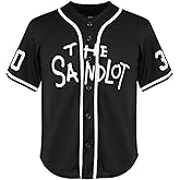 Youth Sandlot Jersey,Benny The Jet Rodriguez Alan Yeah-Yeah McClennan Michael Squints Christmas Summer Jersey for Girl Boys'