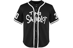 EETUG Youth Sandlot Jersey,Benny The Jet Rodriguez Alan Yeah-Yeah McClennan Michael Squints Christmas Summer Jersey for Girl Boys'