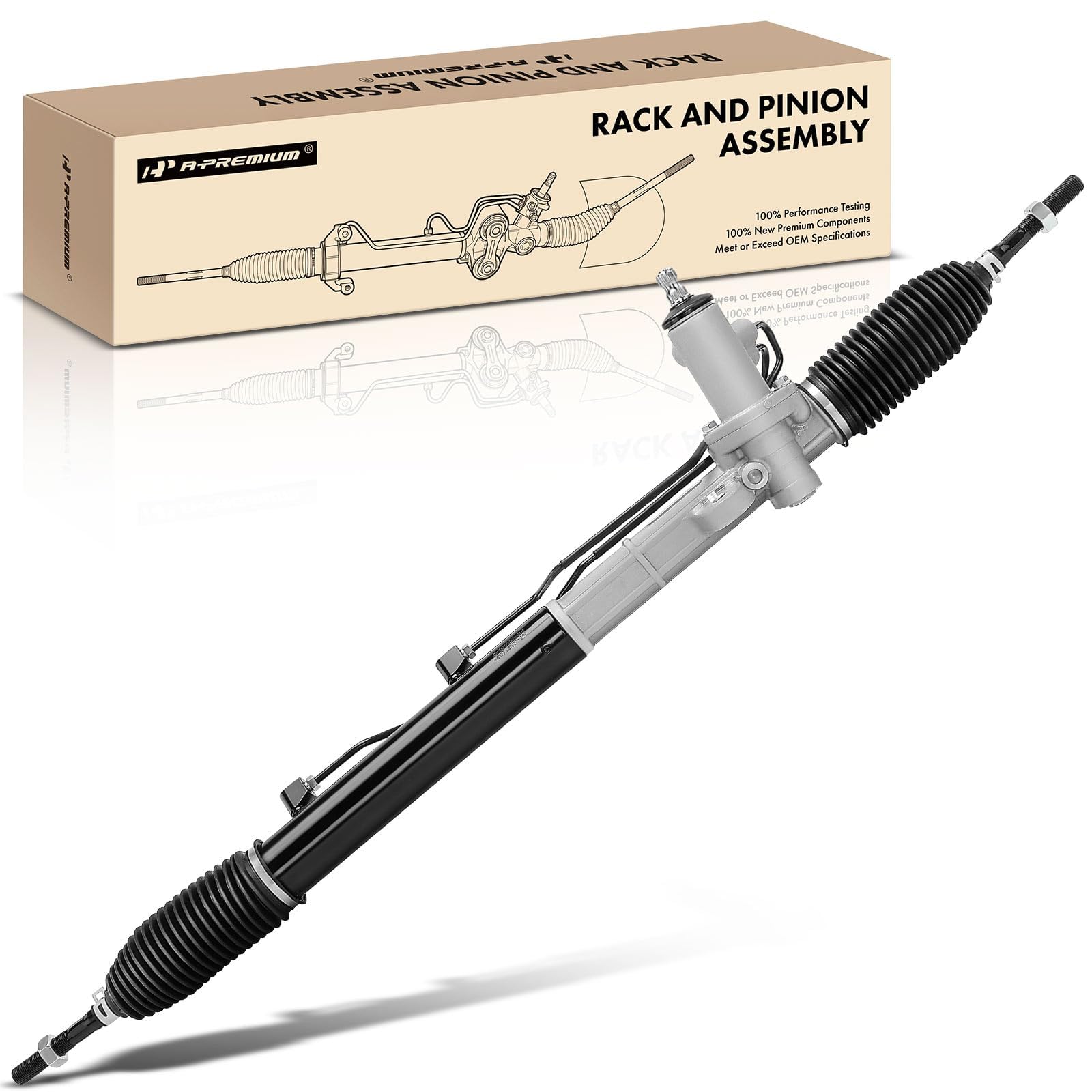 Photo 1 of A-Premium - Hydraulic Power Steering Rack and Pinion Compatible with Kia Sorento 2011-2013 & Hyundai Santa Fe 2010-2012, Replace# 577000W100