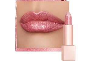 Oulac Infinity Moisture Pink Lipstick - Tinted Lip Balm with Shimmmer, Super Creamy Texture, Medium to High Coverage Vegan Be