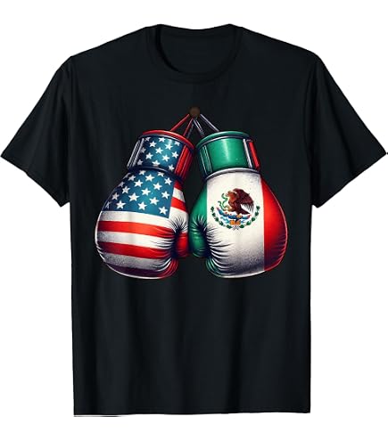 Amazon.com: Mexican Vintage Style Boxing Great Boxing T-Shirt