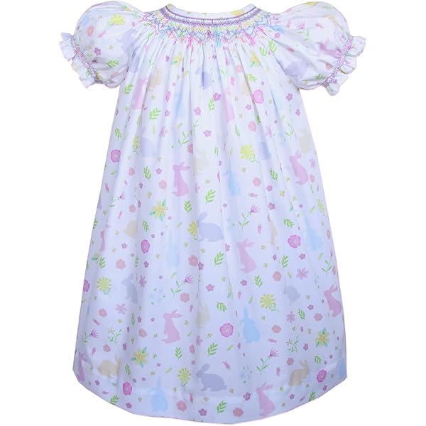 strapless open back dress Easter Egg Hunts Swiss Dot Dress- Lilac main image 1