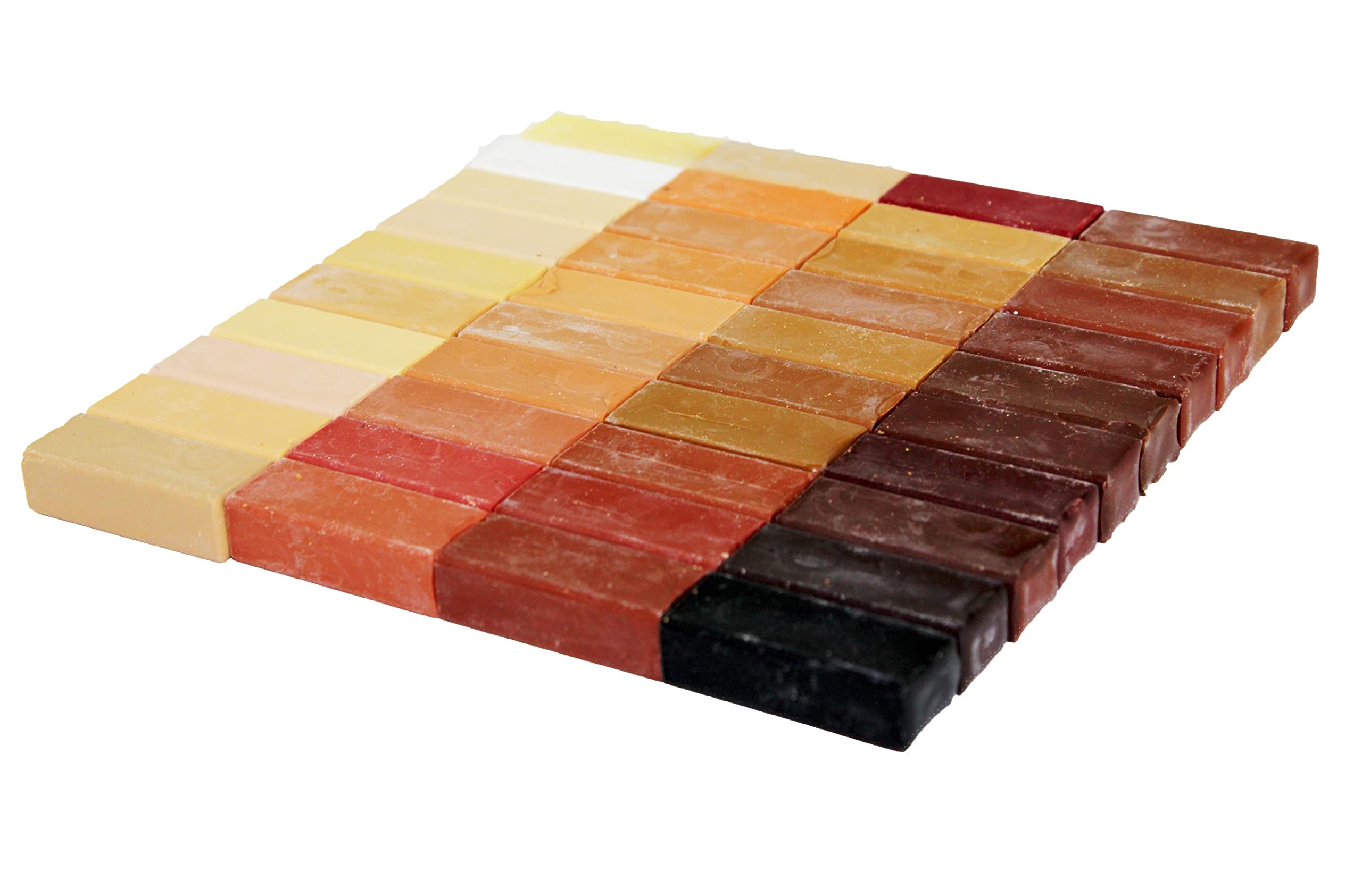 Konig Wax Filler Sticks 40 x 4cm Wood Colours (#130) HARDWAX