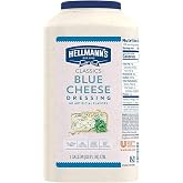 Hellmann's Classics Blue Cheese Salad Dressing Jug, 1 Gallon (128 Fl Oz) | Ready to Use, Gluten Free, No Artificial Flavors or HFCS, Colors from Natural Sources, Chunky Texture, for Dips &amp; Condiments