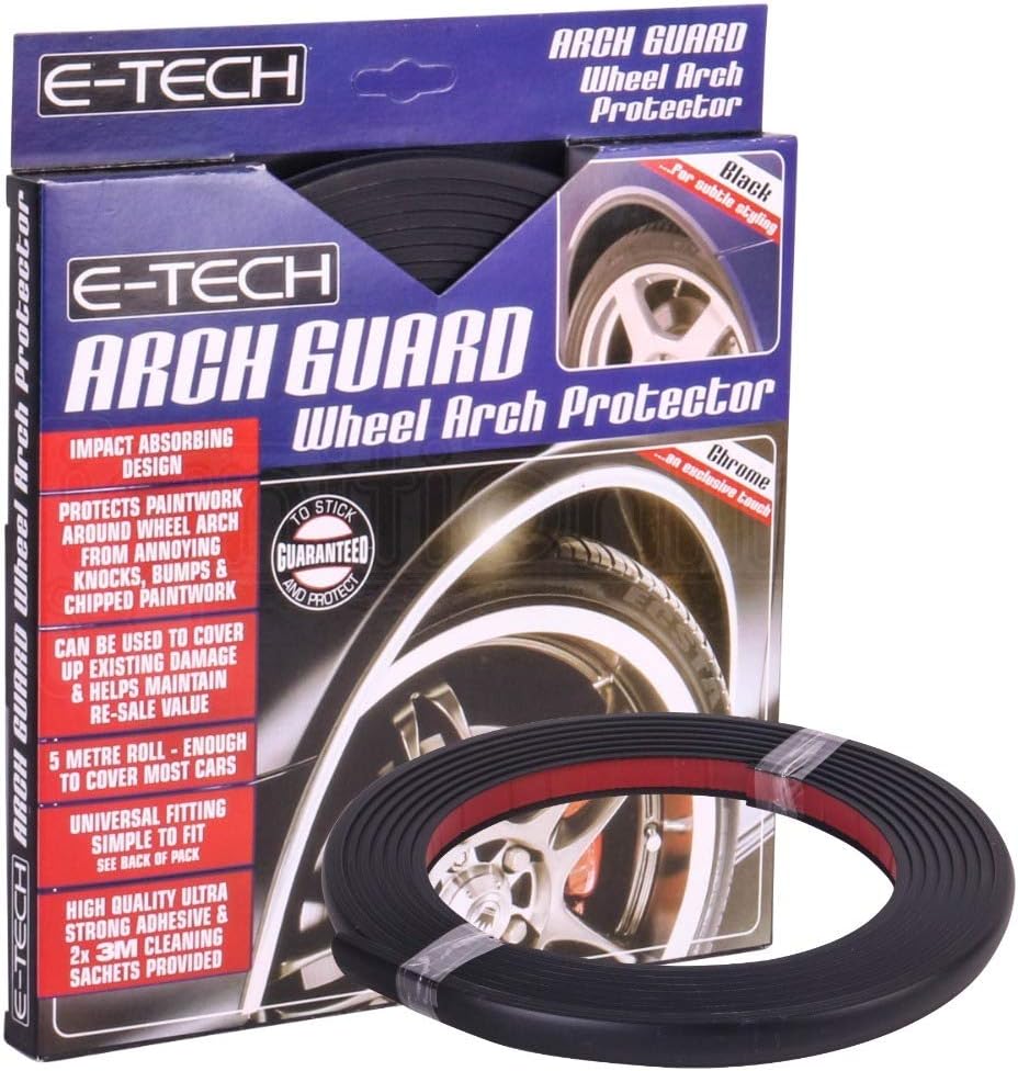 MP Essentials 5m x 16mm Self-adhesive Black Arch Protection Guard