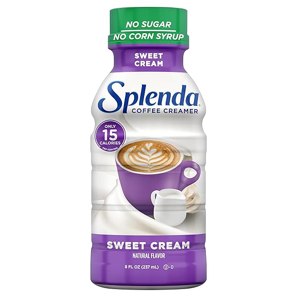 SPLENDA SUGAR FREE, LOW CALORIE SWEET CREAM COFFEE...
