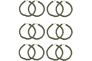 JAMEGIO Janegio 24 Pieces Elastic Boot Bands Military Boot Straps Blousing with Metal Hooks