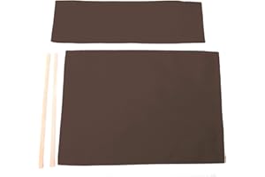 EVERYWHERE CHAIR Replacement Cover Canvas for Director's Chair (Flat Stick) (Dark Brown Espresso)