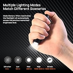 ACEBEAM Rider RX 1000 High Lumens EDC AA Flashlight