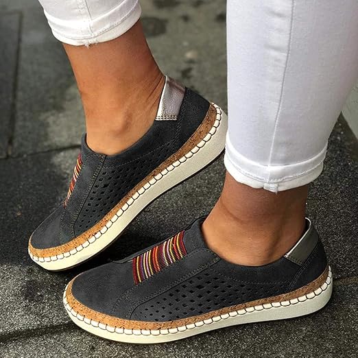 women's flat sneakers casual