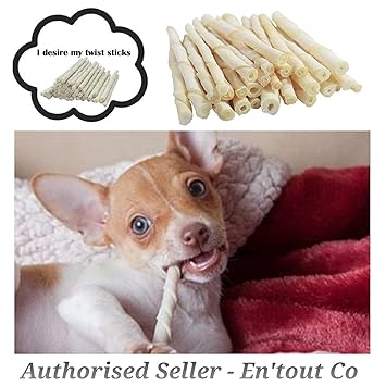 Dog Lovers Rawhide Treat Chew Sticks for Dogs (1 Kg)