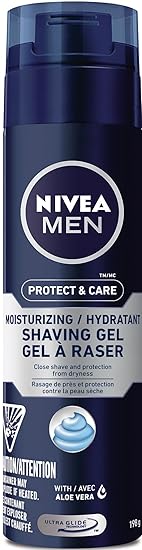 Nivea for Men Skin Essentials Shaving Gel, Moisturizing,198gm