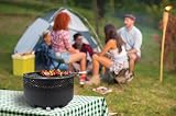 Netagon Portable Charcoal BBQ Grill for Camping & Outdoor Dining view 6