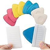Mr. Pen- Tailors Chalk Set, 8pcs Triangle Fabric Chalk with 2 Holders