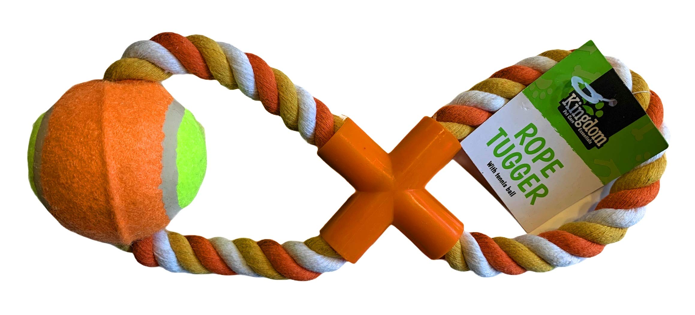 Dog Rope Toy Rope Tugger Ball Training Toy