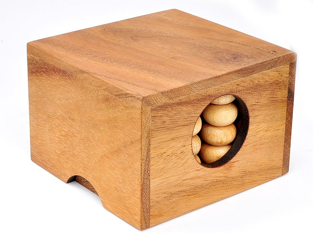 Logica Puzzles Art. 4 in a Row 3D - Board Game in Fine Wood - Strategy Game for 2 Players - Travel Version - Image 4