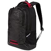 SwissGear 5505 Cecil 16” Laptop Backpack Camo Noir – Daily Laptop Bag with Gear Attachment Options – Multiple Organizer Pockets & Padded Shoulder Straps