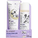 The Honest Company Shampoo, Body Wash &amp; Lotion Bundle, Lavender, 18.5 fl oz | Disney-Design Shampoo, Body Wash &amp; Lotion Duo, Calm Lavender, 18.5 Fl Oz. Dermatologist Tested, Gentle For Baby.