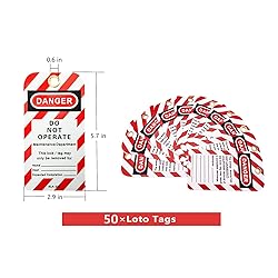 SAFBY 50 Keyed Different Lockout Tagout Locks with