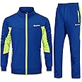 Rdruko Men's Tracksuit Sweatsuits 2 Piece Set Athletic Jogging Gym Activewear Sweat Track Suits Sets