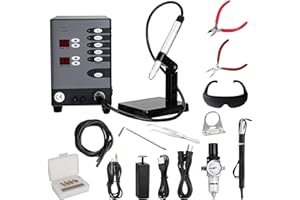 Healthible Welder for Permanent Jewelry - 100a Permanent Jewelry Welder,110v Welding Machine Jewelry,Pulse Arc Welder Permanent Jewelry