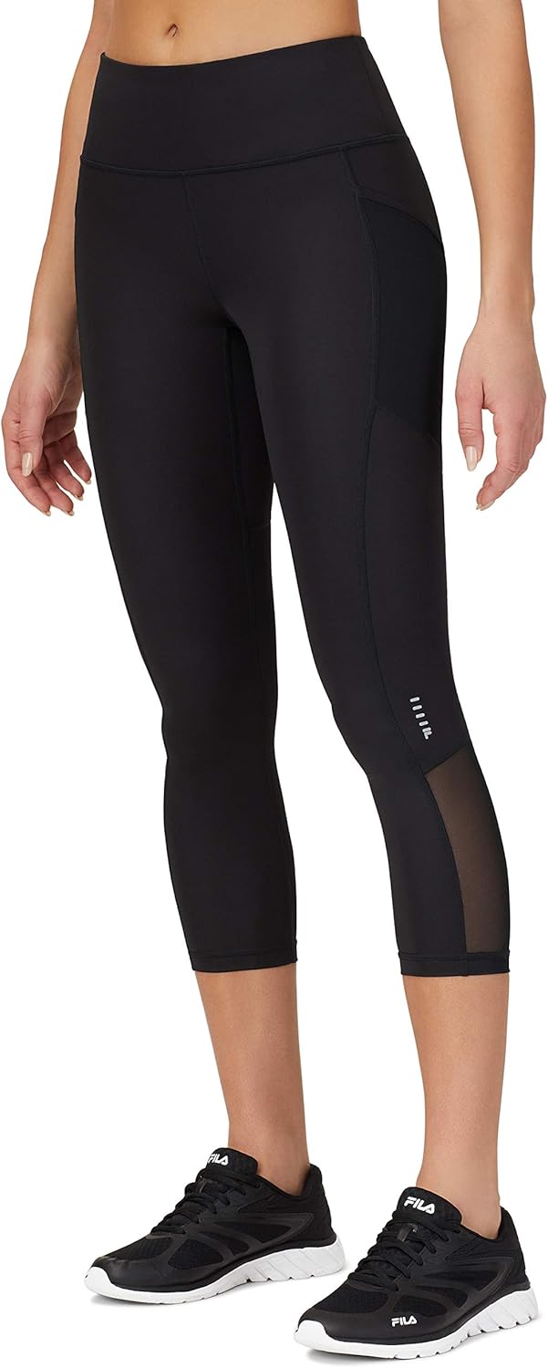 Fila Women's Damaria 3/4 Performance Legging at  Women’s Clothing store
