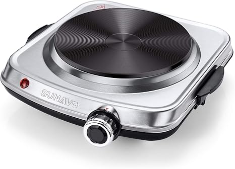 SUNAVO 1500W Hot Plates for Cooking 
