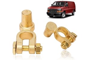 VAITARKLI Battery Post Extender, SAE to JIS Car Battery Terminal Connector Positive Negative Top Post Quick Release Disconnect Car Battery Cable Terminal for Auto (Pack of 2)