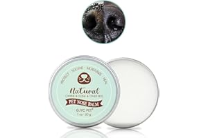 GJYC PET Organic Pet Nose Balm for Dogs & Cats - Natural Healing & Moisturizing Balm for Dry, Cracked Snouts - Plant-Based, Soothing Skin Formula