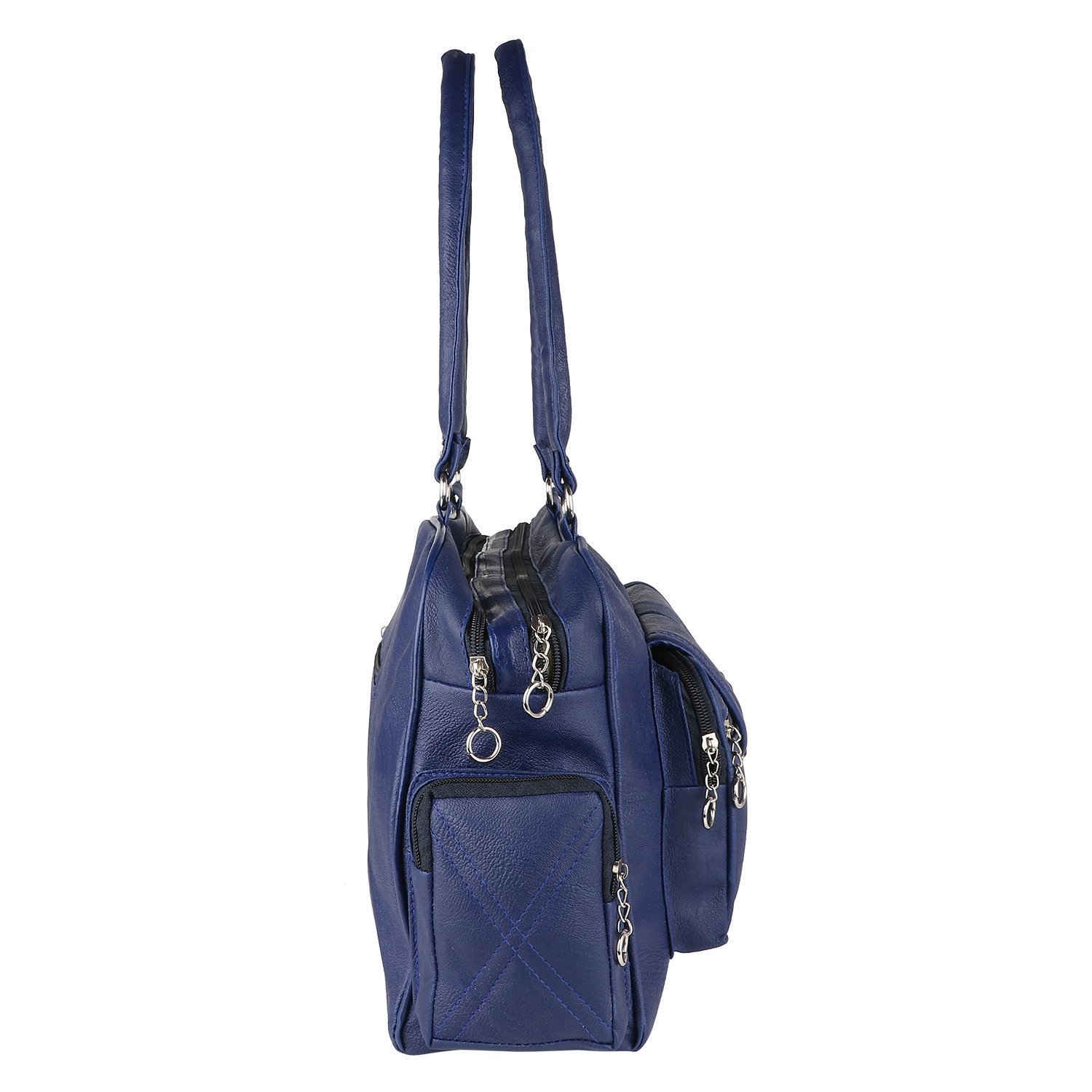 bizarre vogue women's stylish handbag (blue, bv1016)