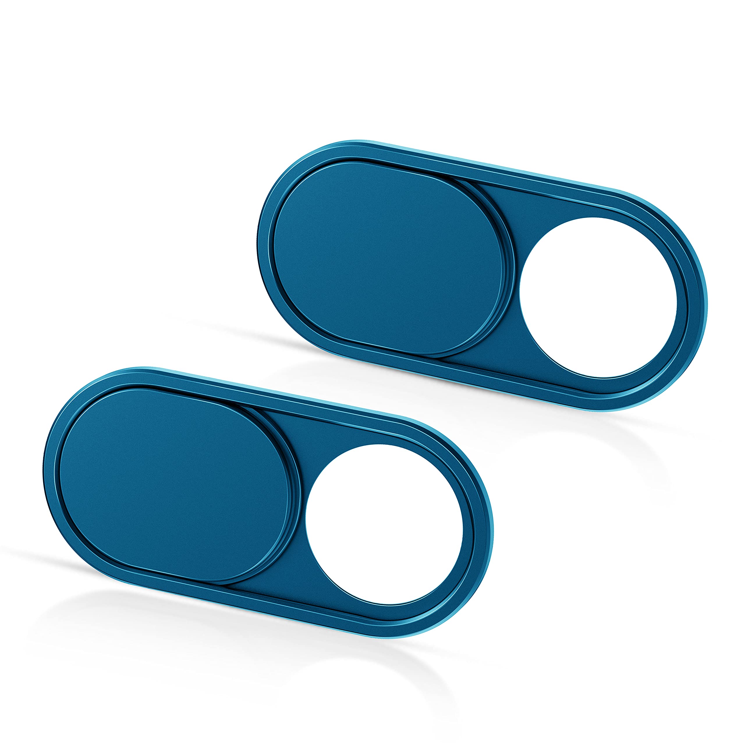 Photo 1 of CloudValley Camera Cover Slide Ultra-Thin, Blue Webcam Cover for MacBook air, Laptop, iMac, Desktop, PC, MacBook Pro, iPad, iPhone 8/7/6, Privacy Web Camera Protection [2 Packs]