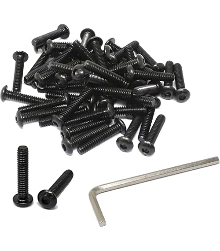 Lot De 250 Vis à Tête Cylindrique Fraisée 6-32 X 3/4" - Acier Inox 18-8 - Hex Allen