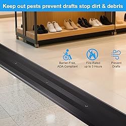 Orechic 5″Wide Sturdy Thicken Aluminum Threshold