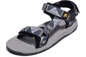 CAMEL CROWN Mens Waterproof Hiking Sandals with Arch Support Open Toe Summer Outdoor Beach Water Comfortable Sport Sandals
