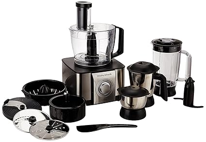 Morphy Richards Icon Dlx 1000-Watt Food Processor,Black