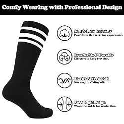 Toddler Soccer Socks Kids 4-6 Kids Soccer Socks