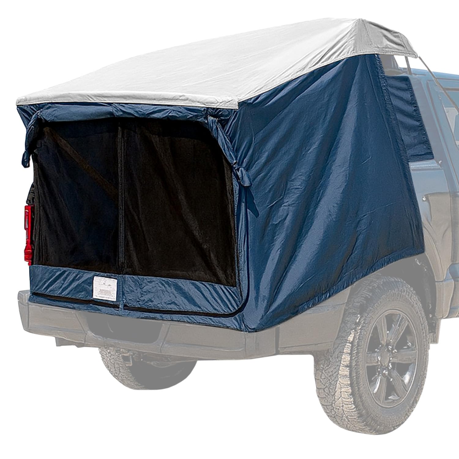 Photo 1 of DAC DA2 Full-Size Truck Bed Tent for Caps – Fits Ford F-150, Chevy Silverado, Toyota Tundra, Tacoma (2005+), Tailgate ? 58" – Converts Truck with Cap into Camping Tent