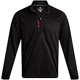 Spyder Mens Quarter Zip Pullover - Lightweight Fleece Quarter Zip Mens Pullover UPF 30 Athletic Moisture Wicking Sweatshirt