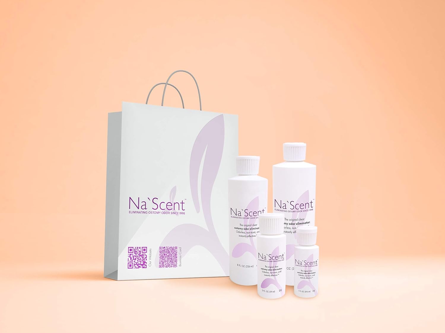 NB Products Na'Scent Ostomy Odor Eliminator 8Oz (1 Each