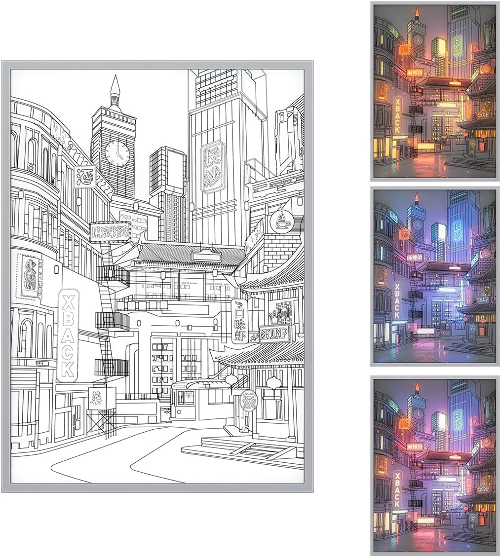 Paintings - ON2NO Light up Painting - 12.5