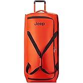Jeep JS009D Two Wheel Rolling Travel Duffle Bag