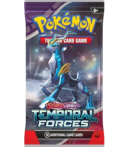 Amazon.com: POK Trading Card Game Scarlet & Violet 05 Temporal Forces Sleeved Booster : Toys & Games Amazon.com: POK Trading Card Game Scarlet & Violet 05 Temporal Forces Sleeved Booster : Toys & Games