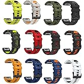 BEFIA 22mm Watch Band for Garmin fenix 8 47mm 5 6 fenix 7 sapphire solar band Quick Fit 22 Watch Bands for Garmin Watch Forerunner 965 955 epix gen 2 47mm Strap Comfort for Men Women
