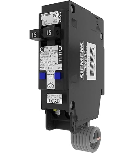 15A 120V 1-Pole Tandem CAFCI Type QTAN Circuit Breaker - Amazon.com