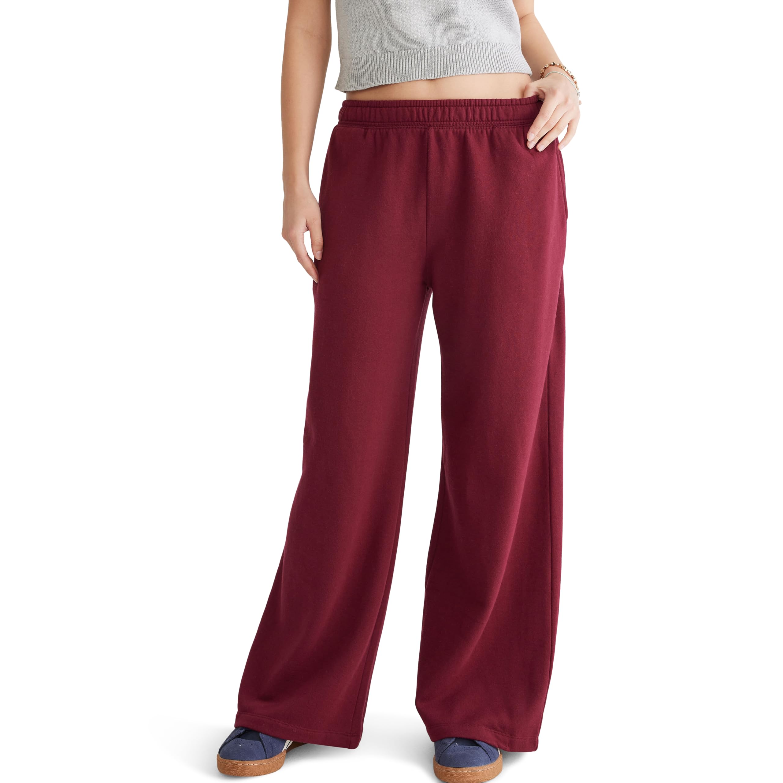 Aeropostale Wide Leg Sweat Pants