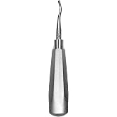 Hu-Friedy E77R #77R Serrated Elevator, #510 Large Tapered Hexagon Handle