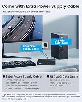 ORIGBELIE USB 3.0 Type C CD DVD RW Drive Portable Burner Reader Writer for view 7