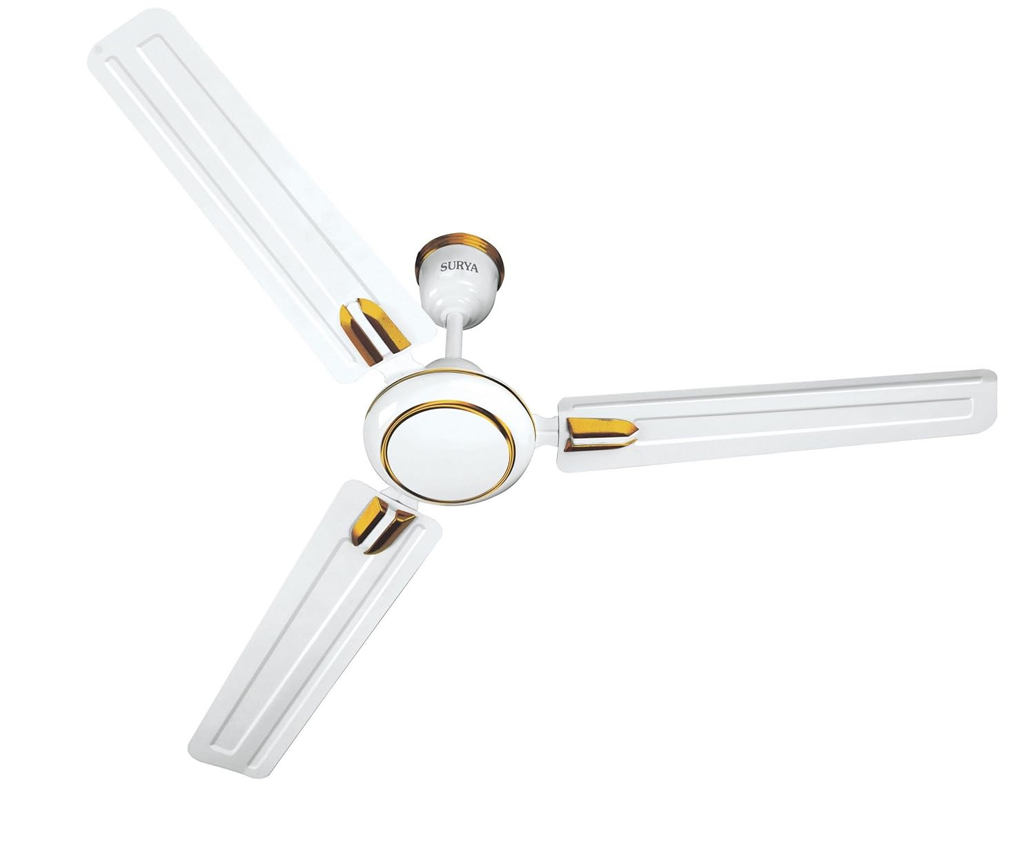 Buy Surya Udaan Deco 1200mm Ceiling Fan White Online At Low